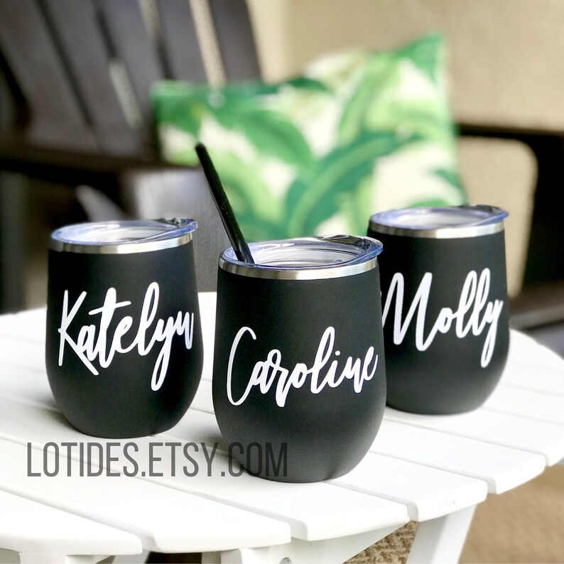 blush wine tumbler