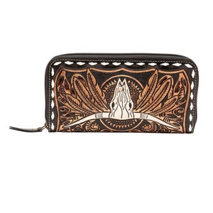 Guardian Hand-Tooled Leather Wallet