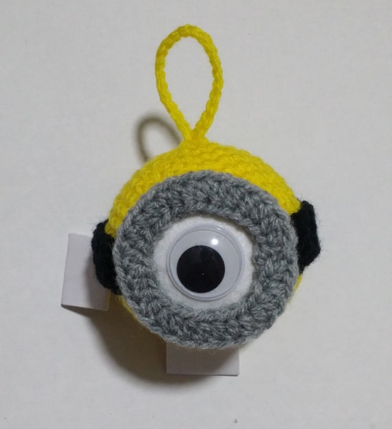 8cm Handmade Christmas Minion Felt Star - Felt and Yarn