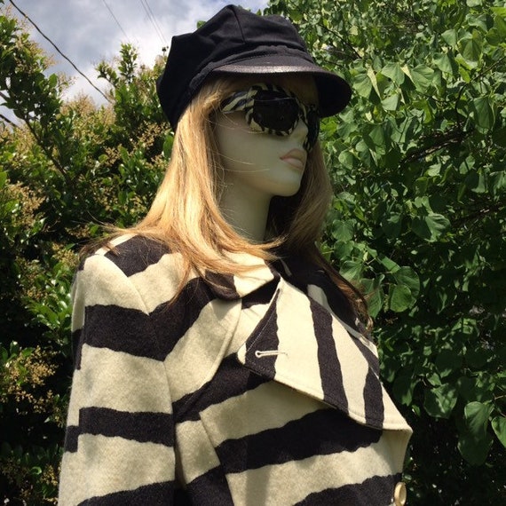Vintage 80s zebra print coat | Spiegel