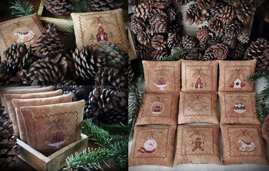 Christmas Ornaments / Cross Stitch Pattern / PDF / Christmas - Etsy