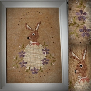 Easter Hare / Cross stitch pattern / PDF