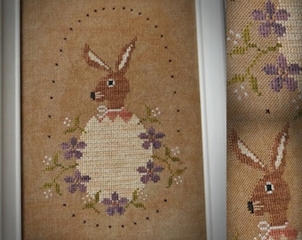 Easter Hare / Cross stitch pattern / PDF
