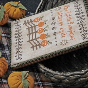 Five Little Pumpkins / Cross Stitch Pattern / PDF - Etsy
