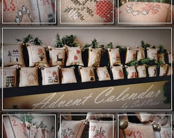 Advent Calendar - Cross stitch pattern