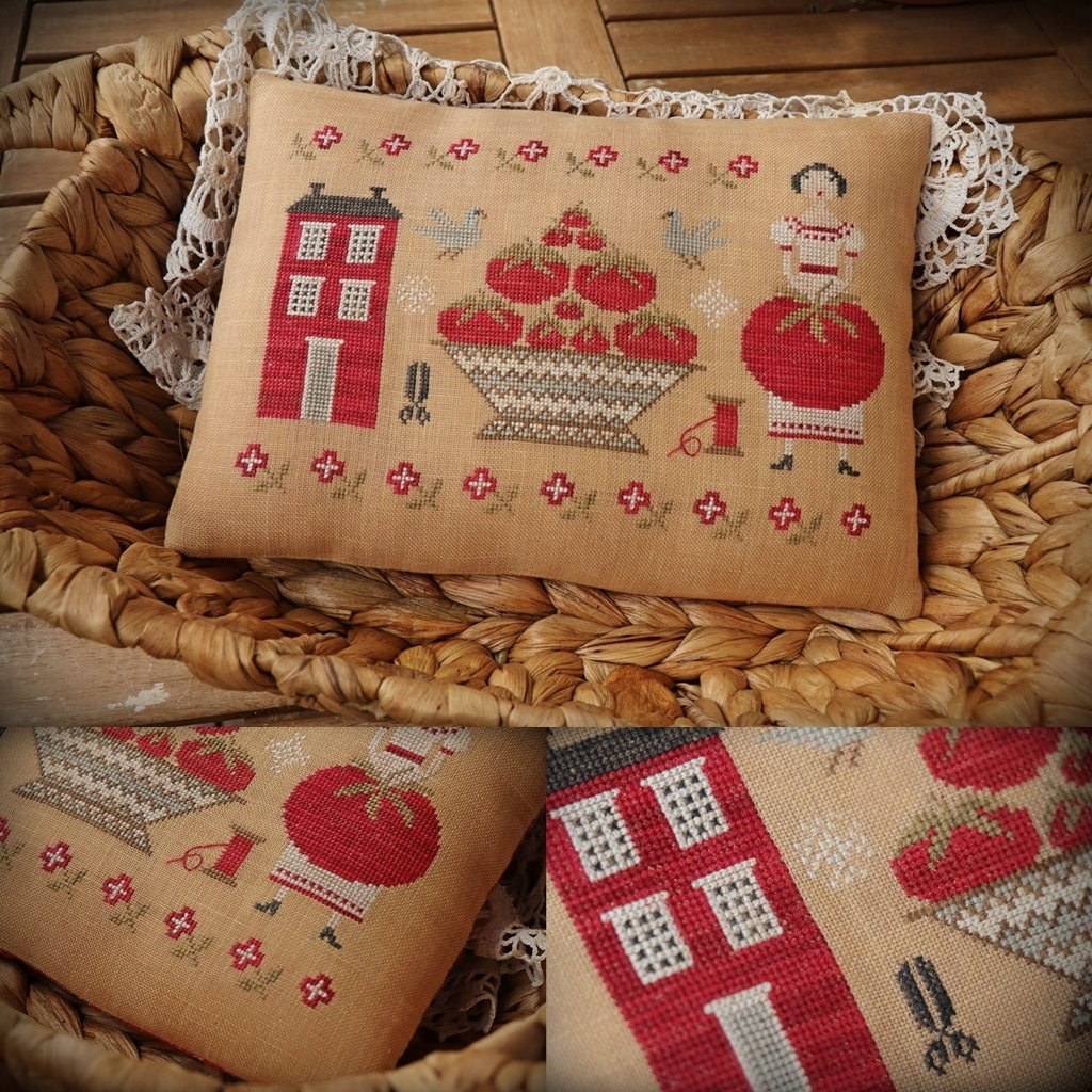 Tomato Girl / Cross Stitch Pattern / PDF - Etsy