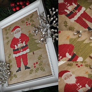 Milk and Cookie / Cross stitch pattern / Christmas / PDF pattern