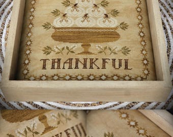 White Pumpkins / Cross stitch pattern / Thanksgiving / PDF pattern