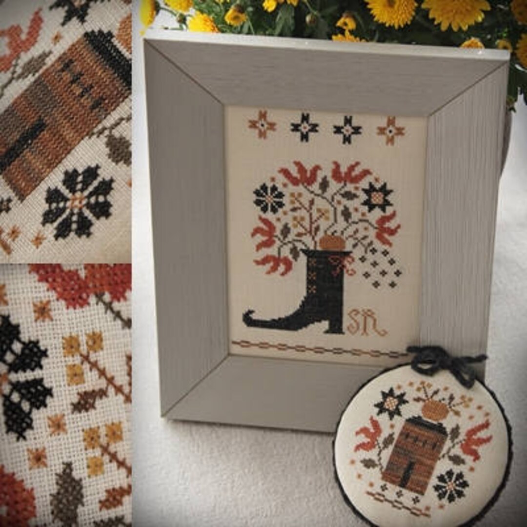 Autumn Bouquet / Cross Stitch Pattern / PDF - Etsy