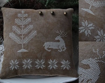 White Christmas / Cross stitch pattern / PDF