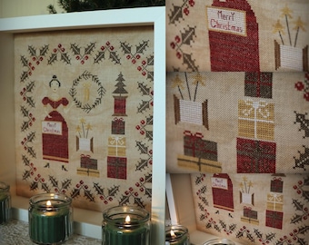 Stitcher's Christmas / Cross stitch pattern / Christmas / PDF pattern