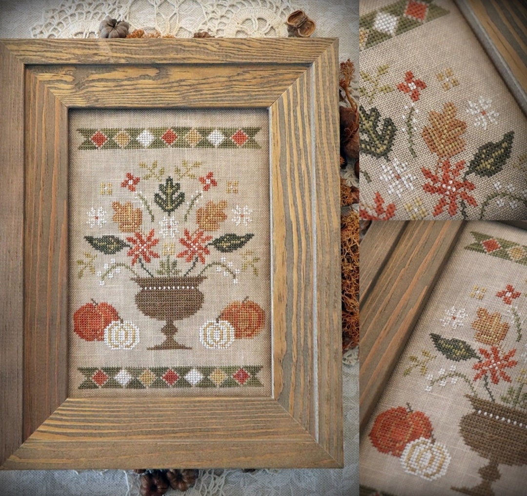 Autumn Leaves / Cross Stitch Pattern / PDF - Etsy