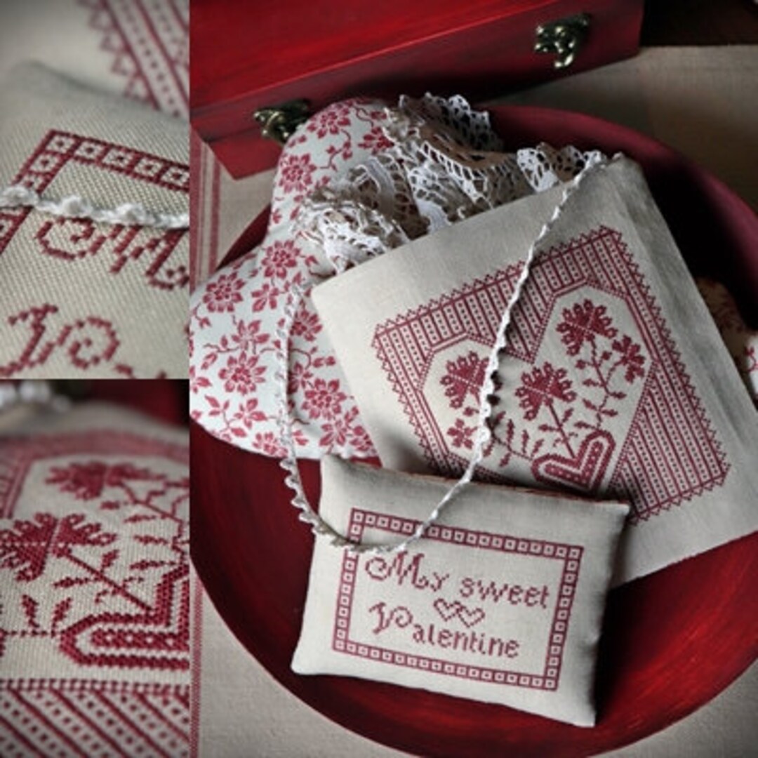 My Sweet Valentine / Cross Stitch Pattern / Valentine's Day / PDF - Etsy