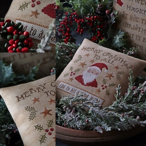 And to all a good night / cross stitch pattern / Christmas / Santa Claus / PDF