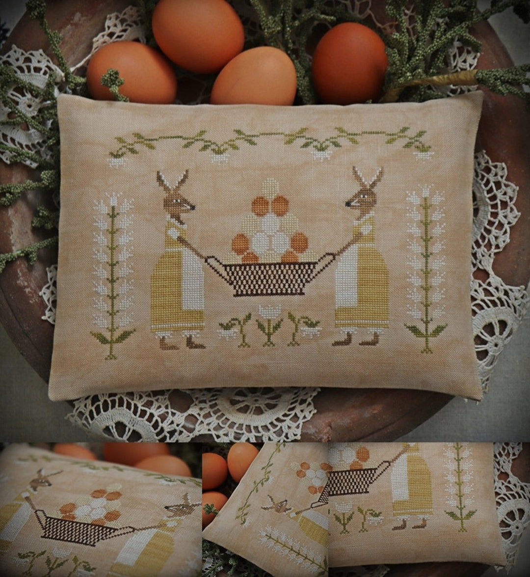 Easter Eggs / Cross Stitch Pattern / PDF - Etsy
