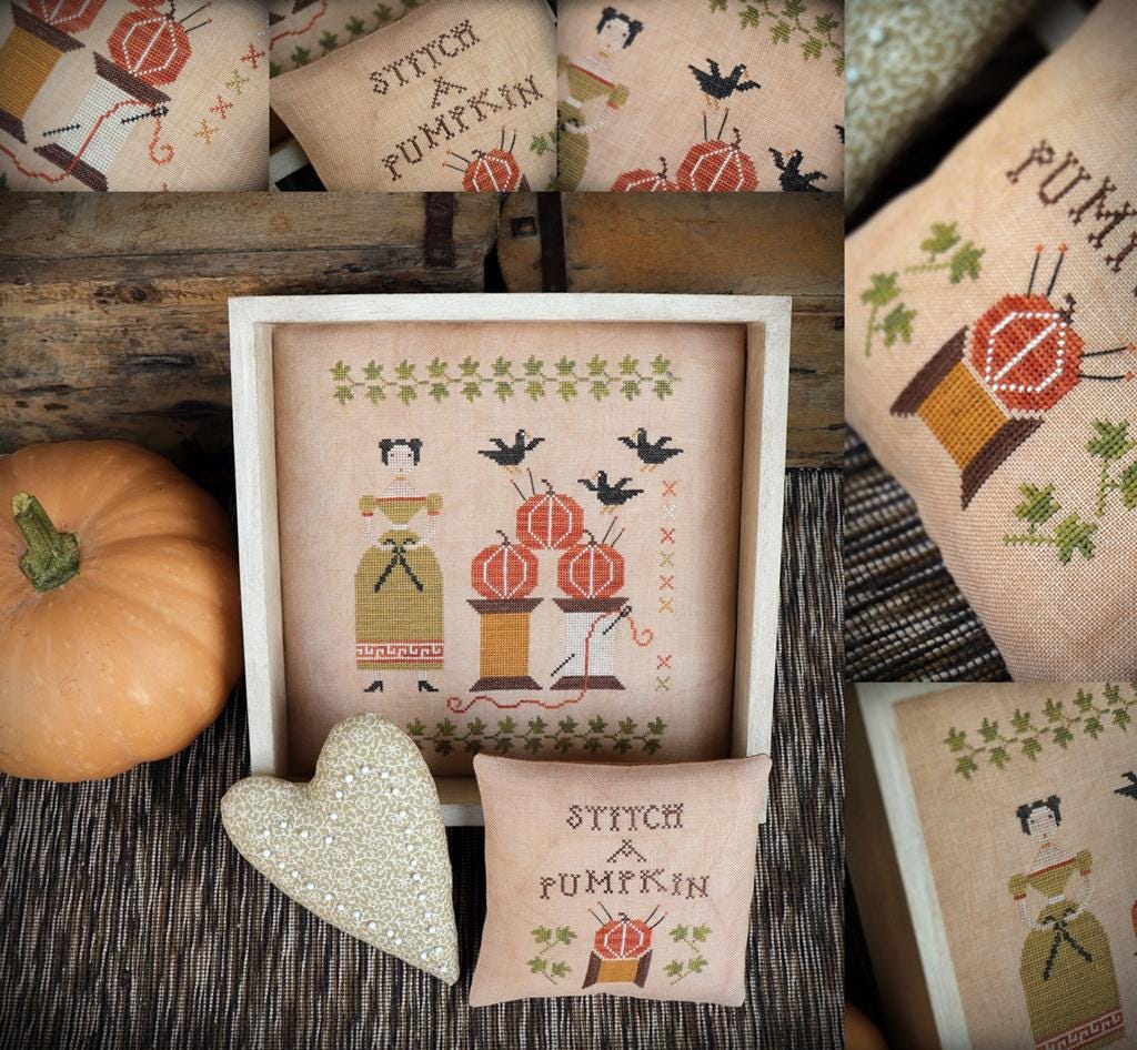 Pumpkin Stitcher / Cross Stitch Pattern / PDF - Etsy