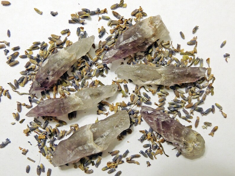 SALE Auralite 23 wands/points about 1 1/2 to 2 long image 2