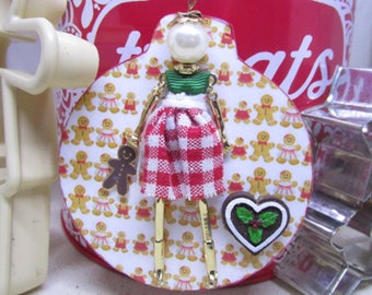 Lebkuchen Keks Ornament