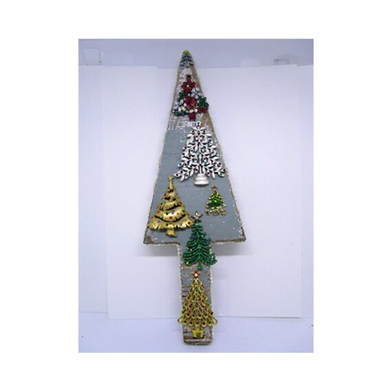 jewelled tree wall art