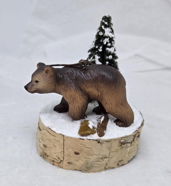 Brown Bear Cub Ornament