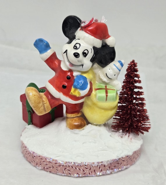 Vintage Mickey Mouse Christmas Ornament