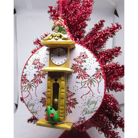 Christmas Ornament - Miniature Grandfather Clock