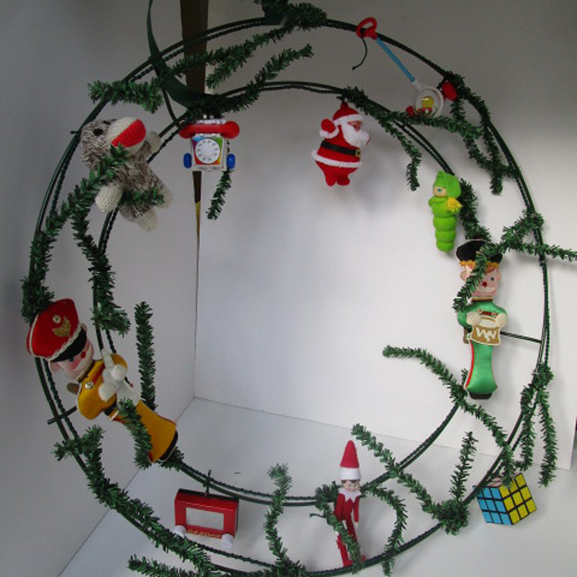 Christmas Wreath; Toy Wreath