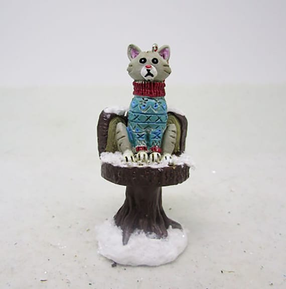 Cat Christmas Ornament
