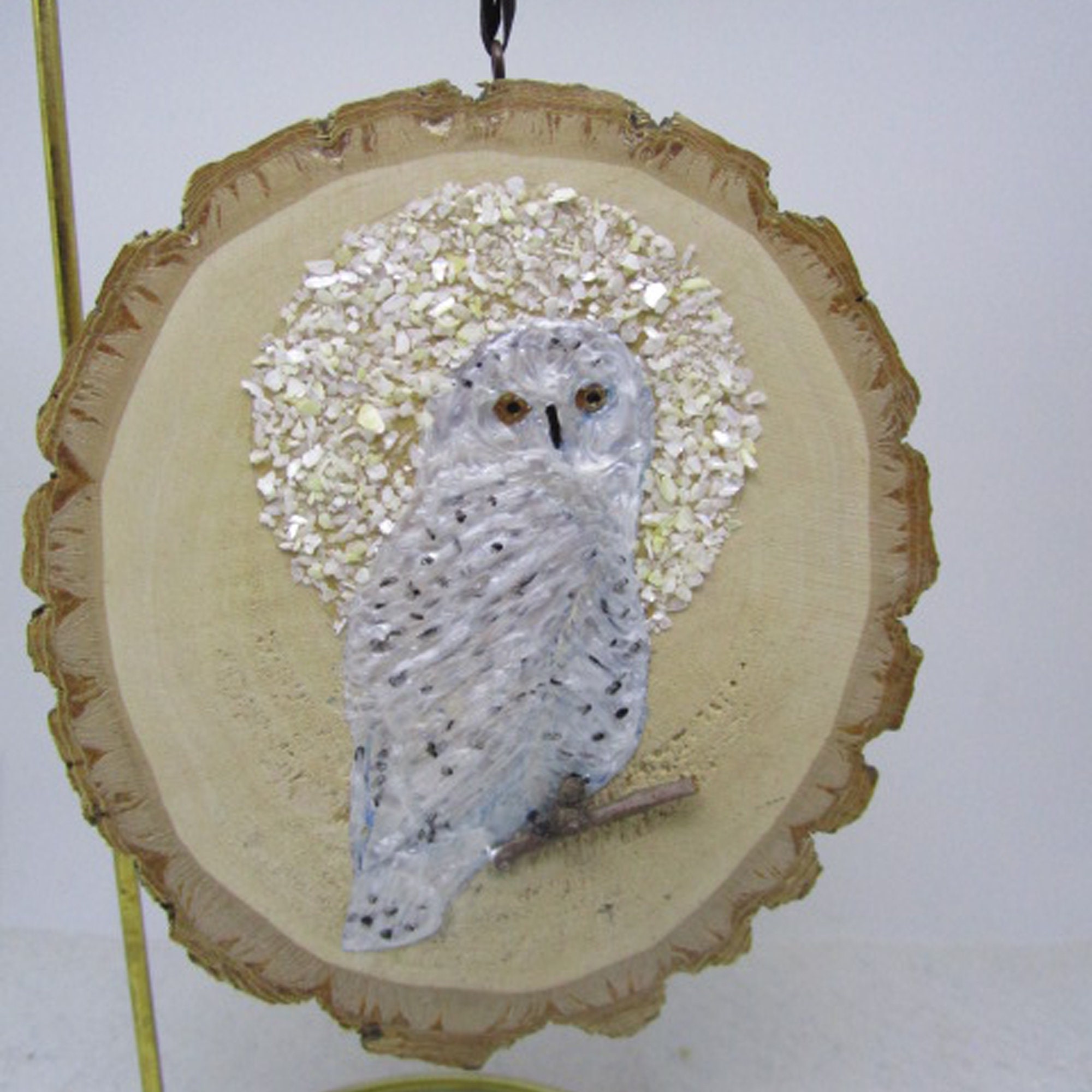 Snowy Owl Ornament | Etsy