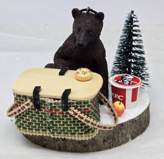 Grizzly Bear Ornament