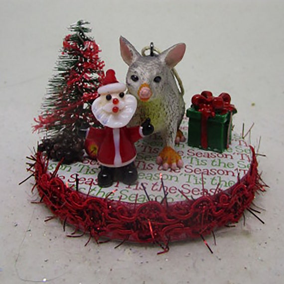 Possum Christmas Ornament