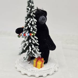 Enfeite de Natal Urso Preto