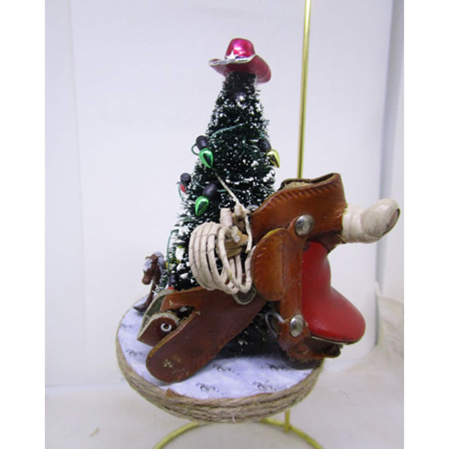 Western Themed Christmas Ornament; Horse Themed Christmas Ornament