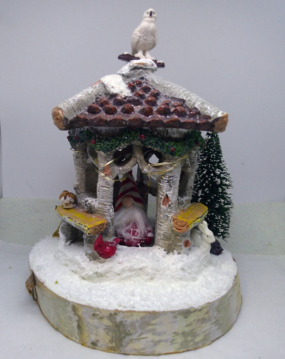 Gnome in a Gazebo