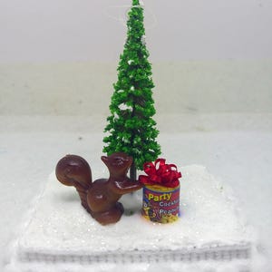 Squirrel Christmas Ornament - Remembering Peanut