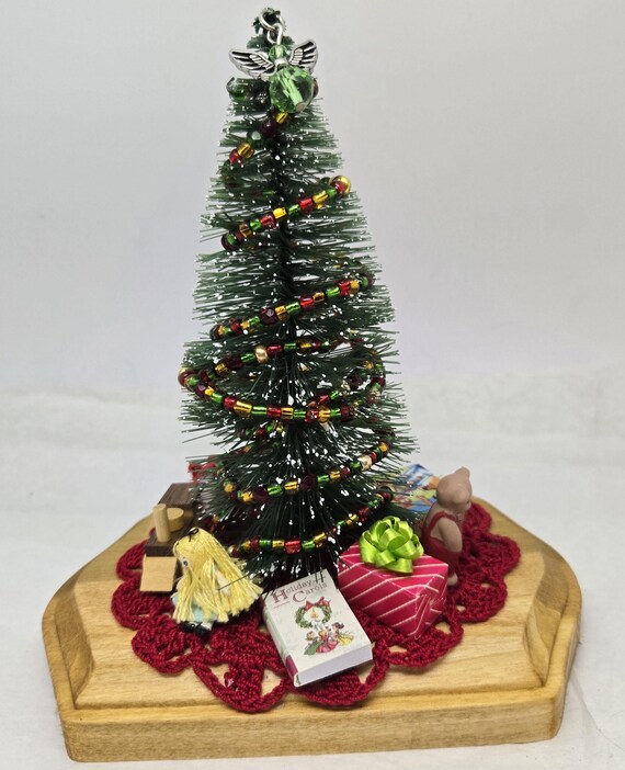 Tabletop Christmas Decor - Miniature Christmas Tree