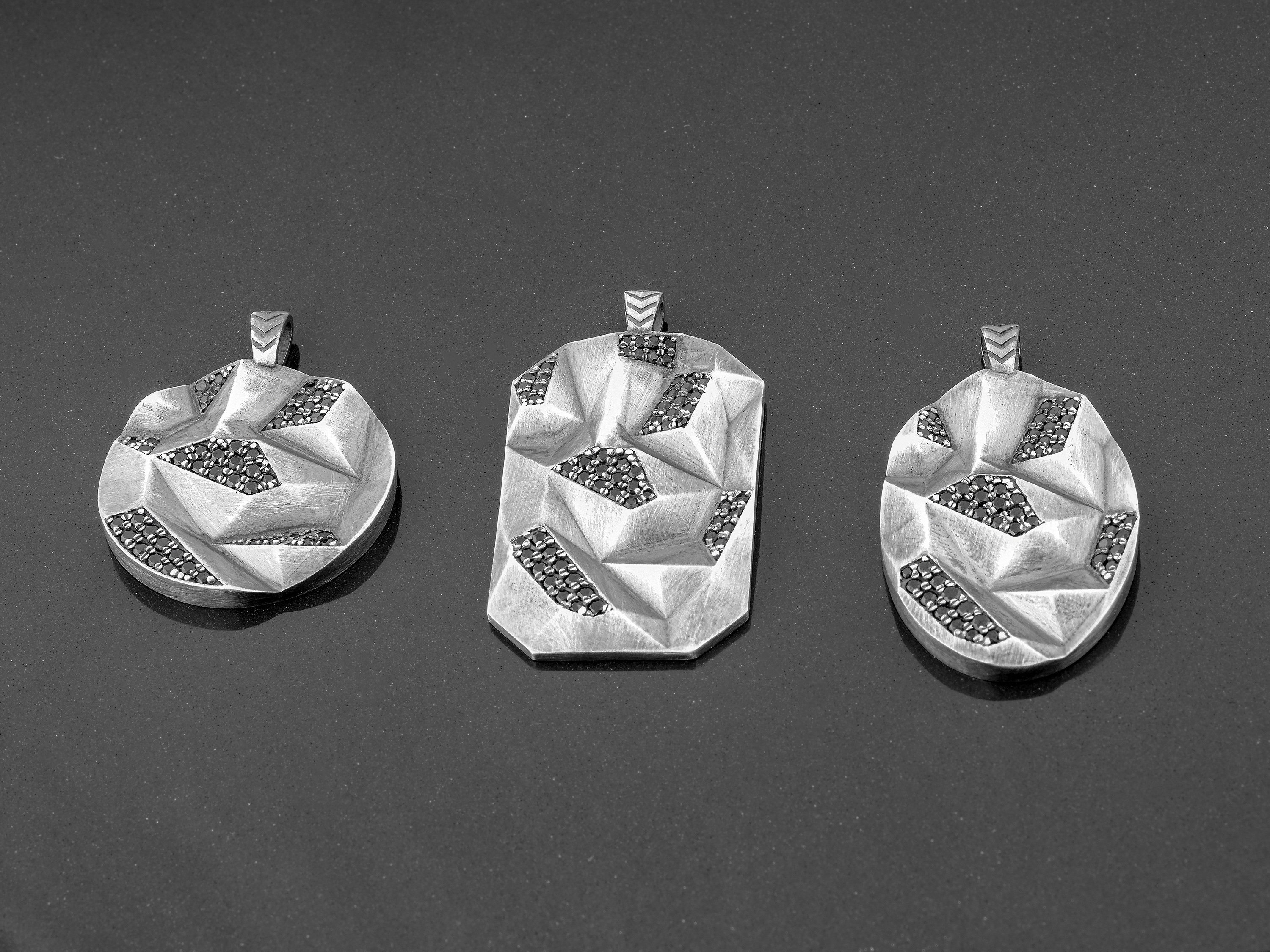 Mens Dog Tag Necklace Cool Mens Necklace Sterling Silver Dog - Etsy