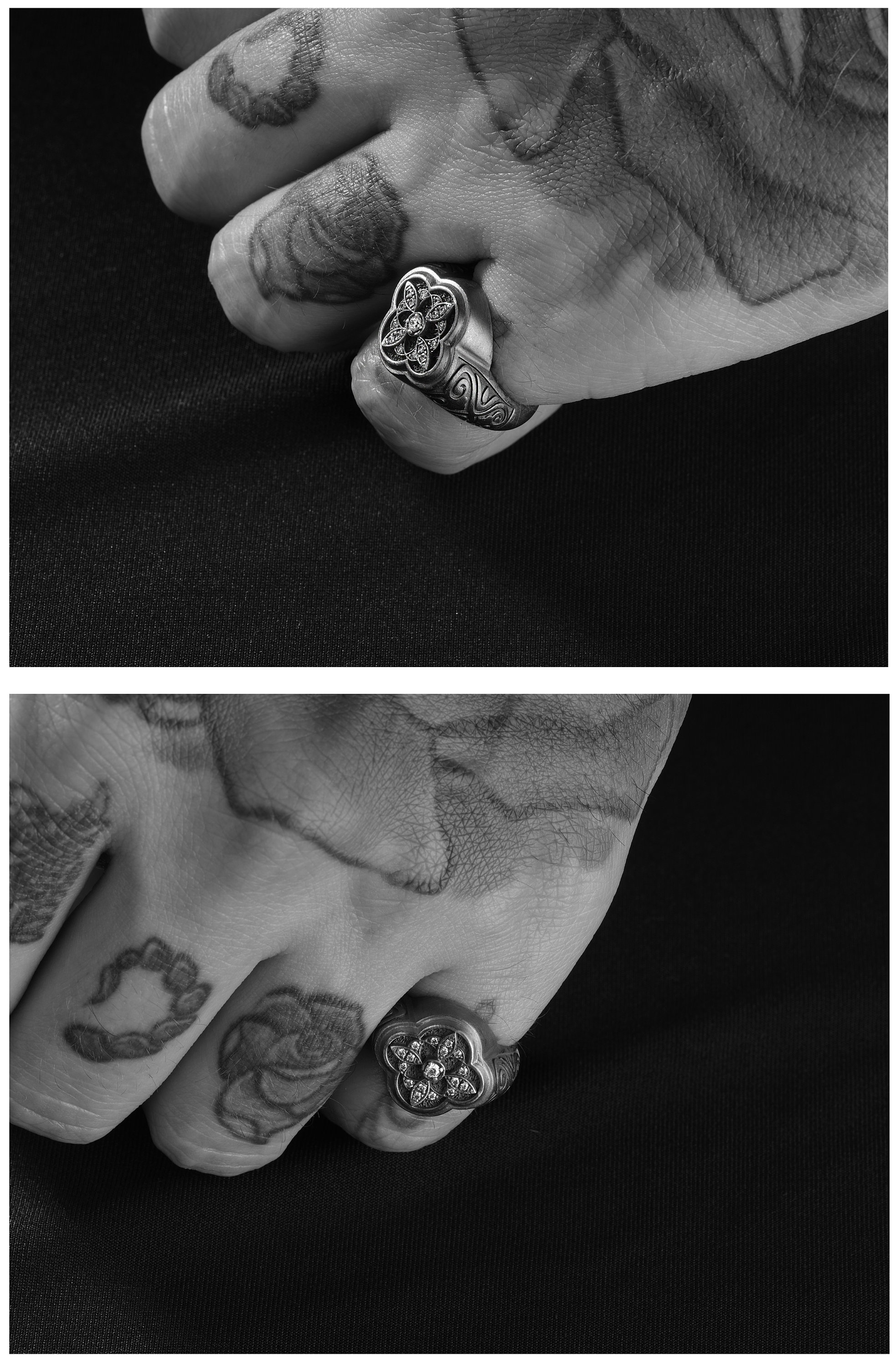 Mens Pinky Ring Ring for Man Silver Ring Unique Pinky Etsy Canada