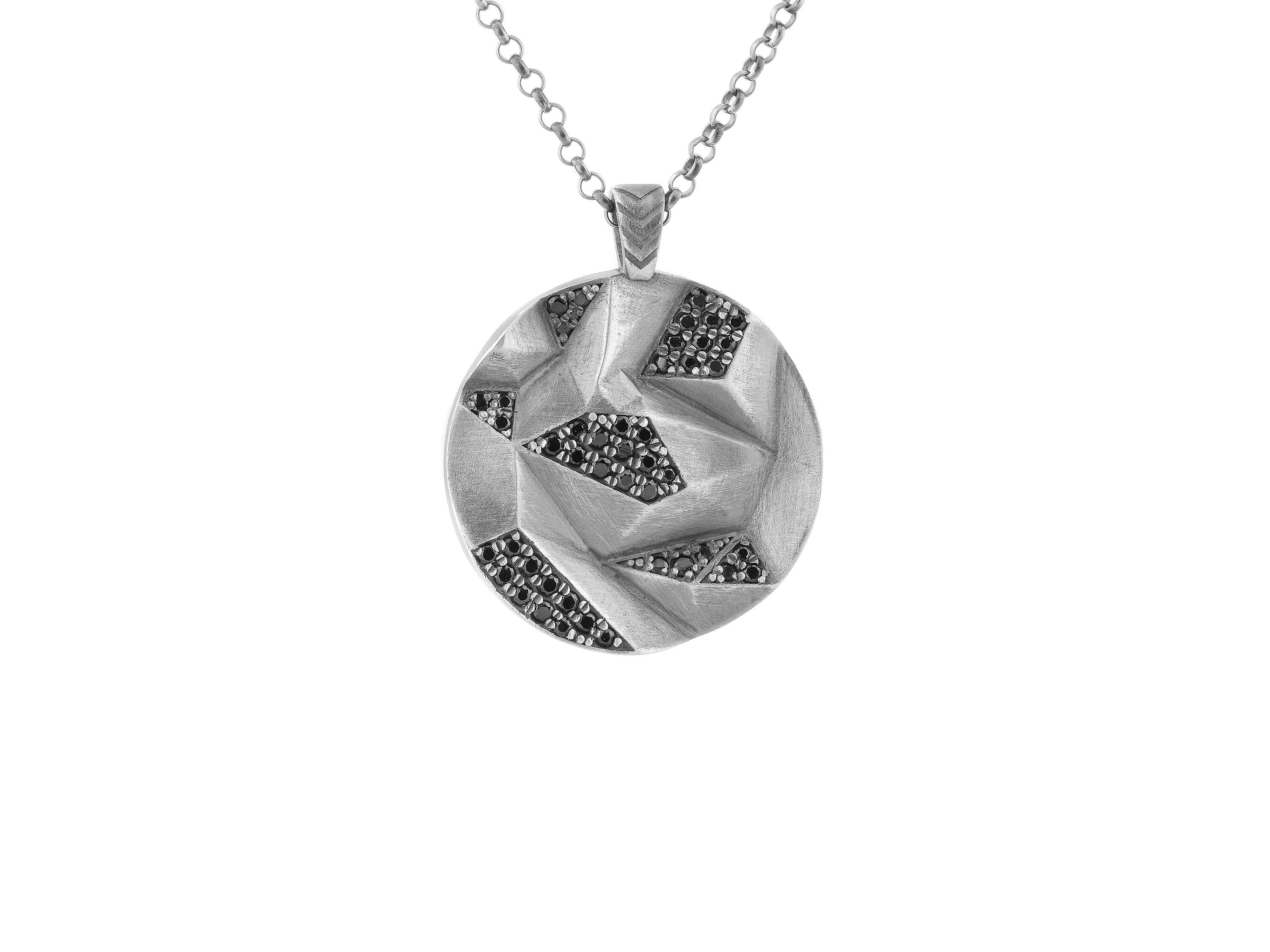 Mens Dog Tag Necklace Cool Mens Necklace Sterling Silver Dog - Etsy