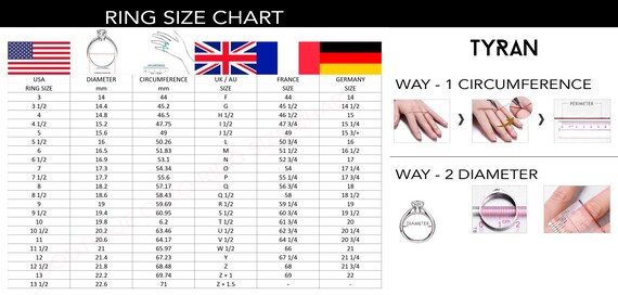 Midi Ring Size Chart