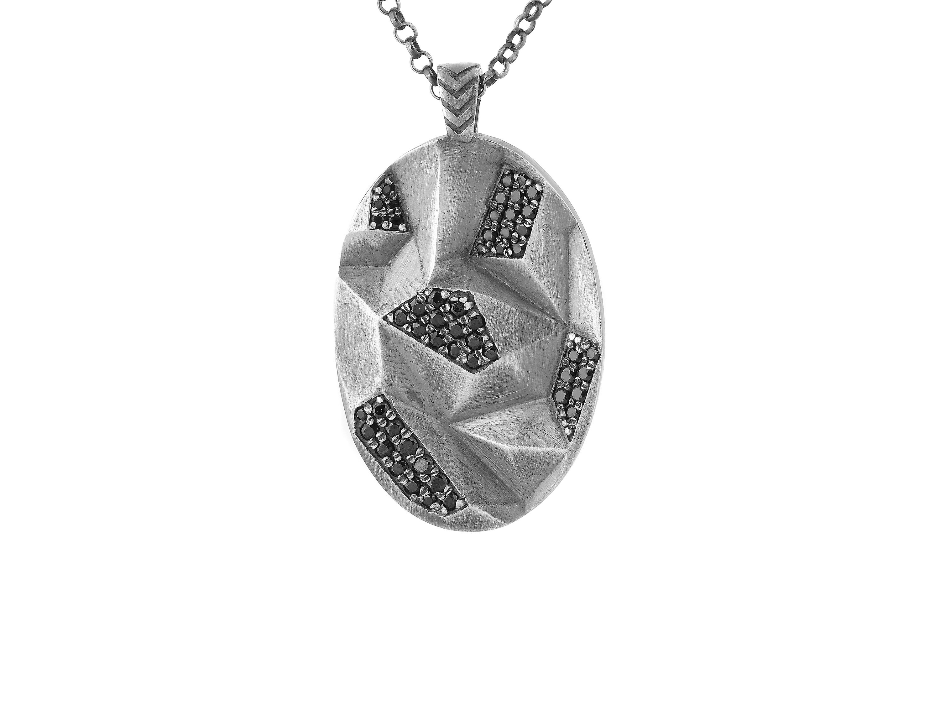 Mens Dog Tag Necklace Cool Mens Necklace Sterling Silver Dog - Etsy