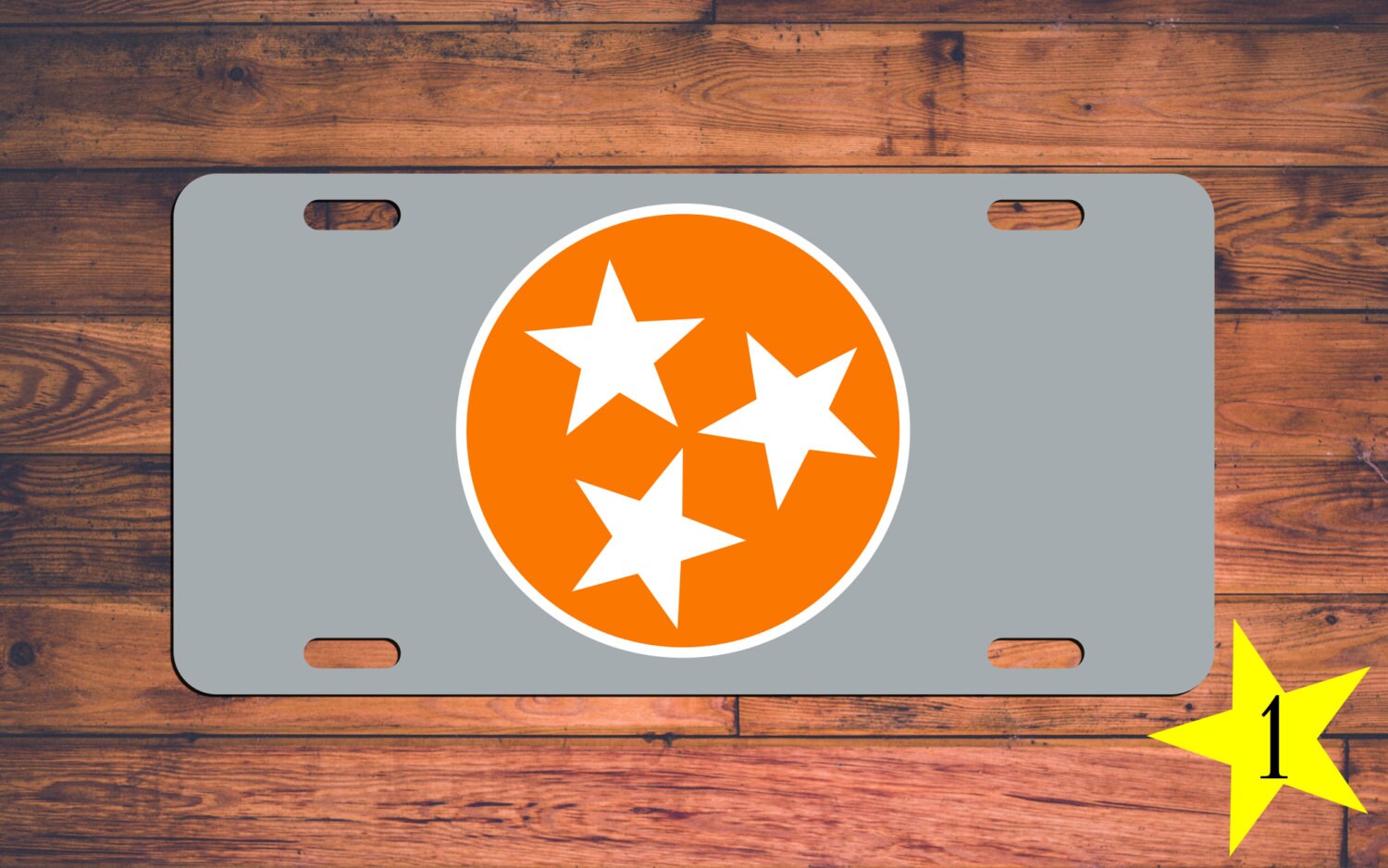 Tennessee VOLS Vanity License Plate TN Volunteers Car Tag 3 Etsy