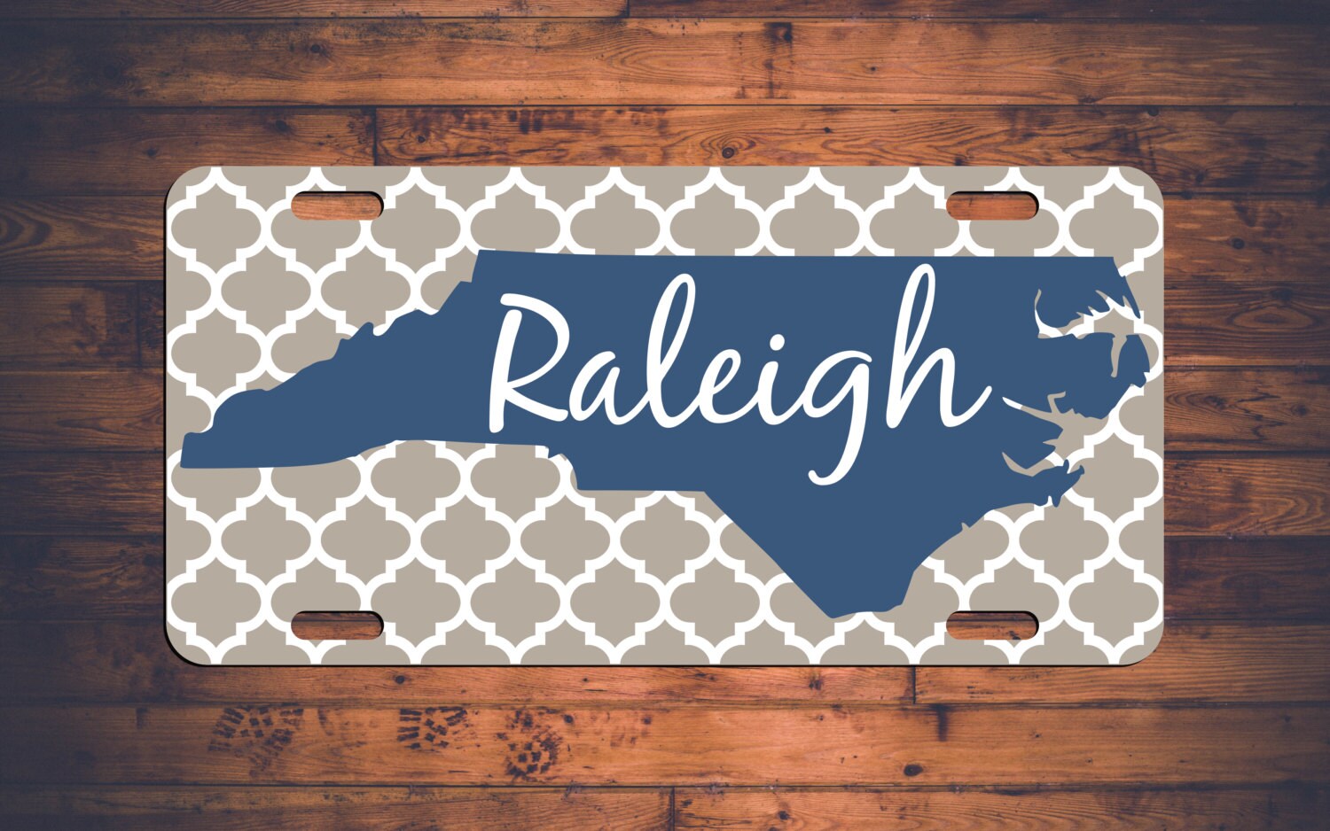 RALEIGH License Plate North Carolina NC Custom Car Tag Etsy