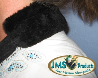 Genuine Merino Sheepskin ARM Sling Pad: Slide-On TUBE Covers 1.5" wide FLAT straps, Recuperate in Comfort after Shoulder Surgery
