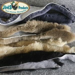 1/2 Pound Long Sheepskin Hide Strips for DIY Dog Toys, Tug Toys, Crafts, Staining Painting Projects. Message Me your USE for best selection.