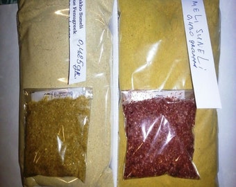 Georgian Spice Set, Utsho-Suneli Fenugreek & Khmeli Suneli, 14.82 oz