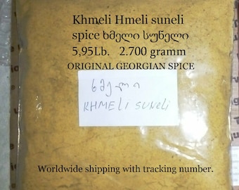 Khmeli Suneli Spice: Georgian Herbal Seasoning (5.95 Lb / 2.700 gr)