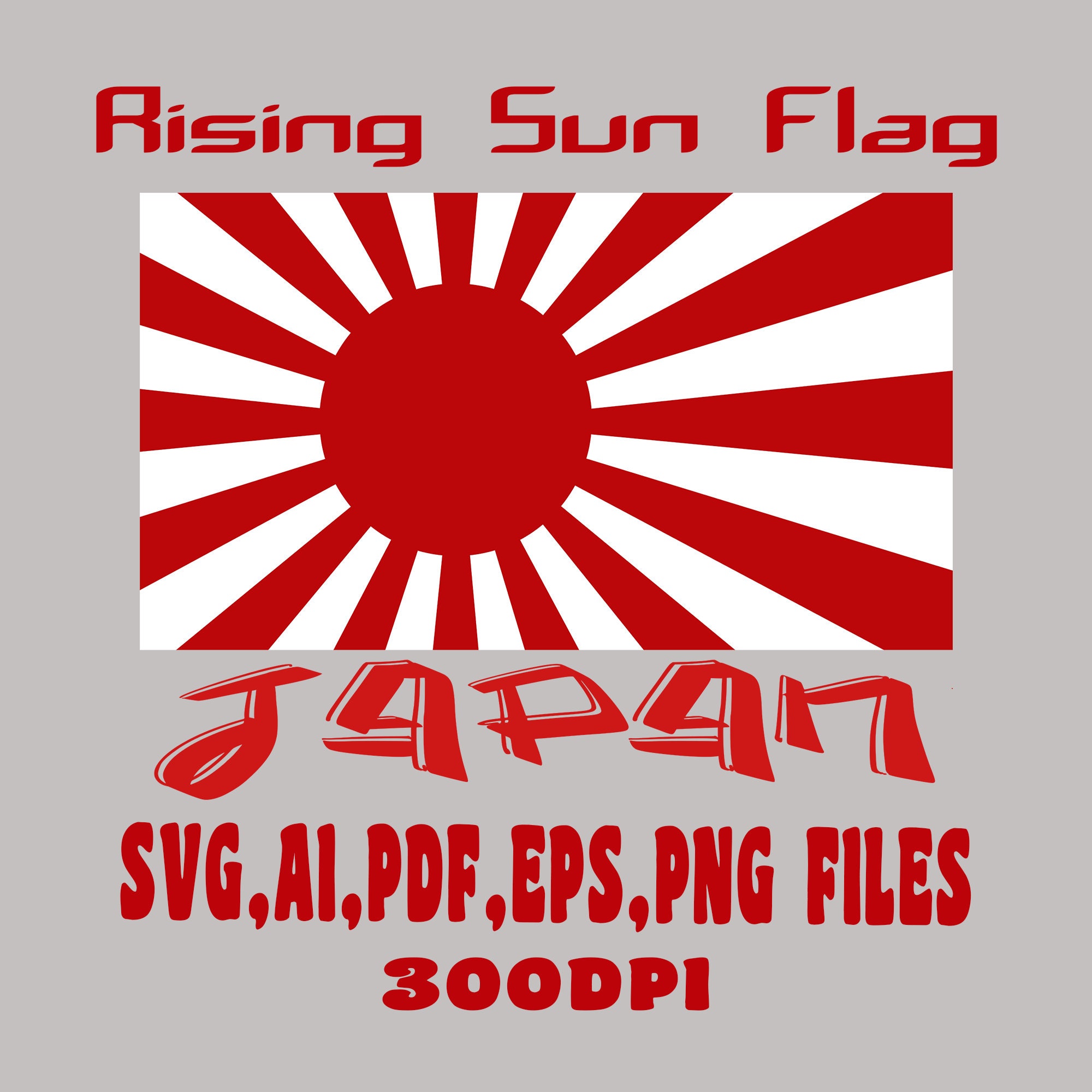 Rising Sun Decal 