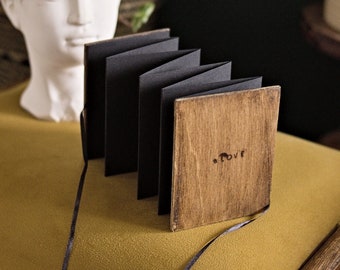 ordine personalizzato, piccolo album in legno per Instax mini #love