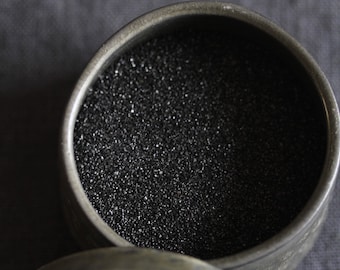 Black Volcanic Incense Censer Sand